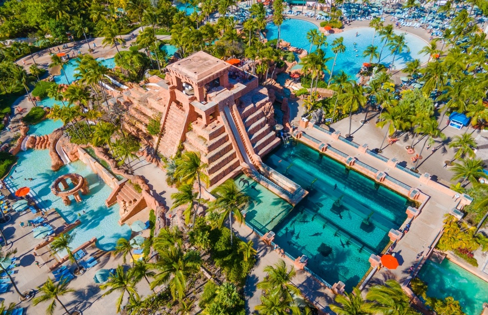 Best resort day passes at Caribbean cruise ports: Atlantis Paradise Island Bahamas